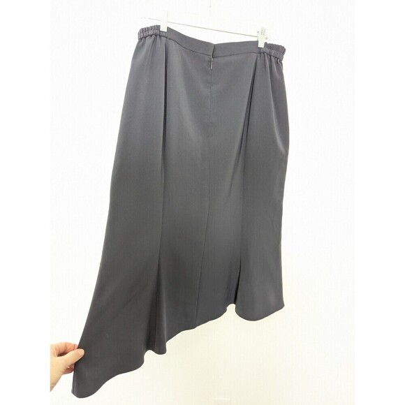 Tiffany Collection Gray Beaded Midi Skirt Plus Size 16 - Picture 6 of 12